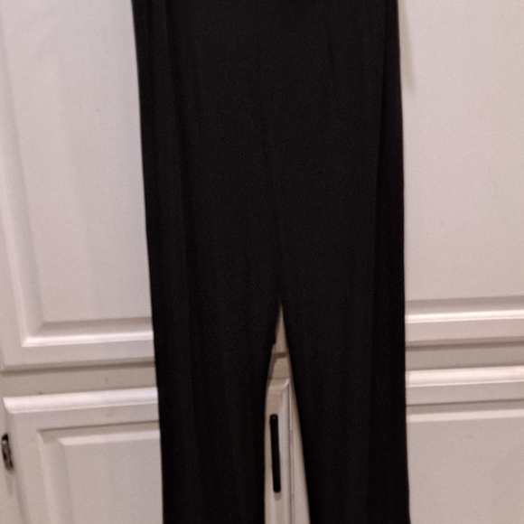 Chico's Elegant Black Straight Leg Traveler Pant - Picture 1 of 3